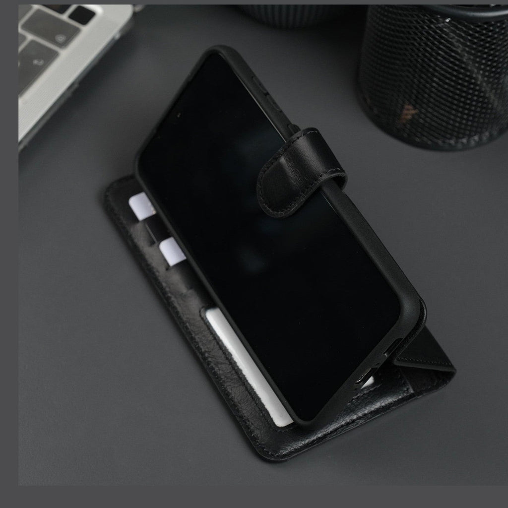Leather Samsung Galaxy S25 Wallet Case | Buffalo