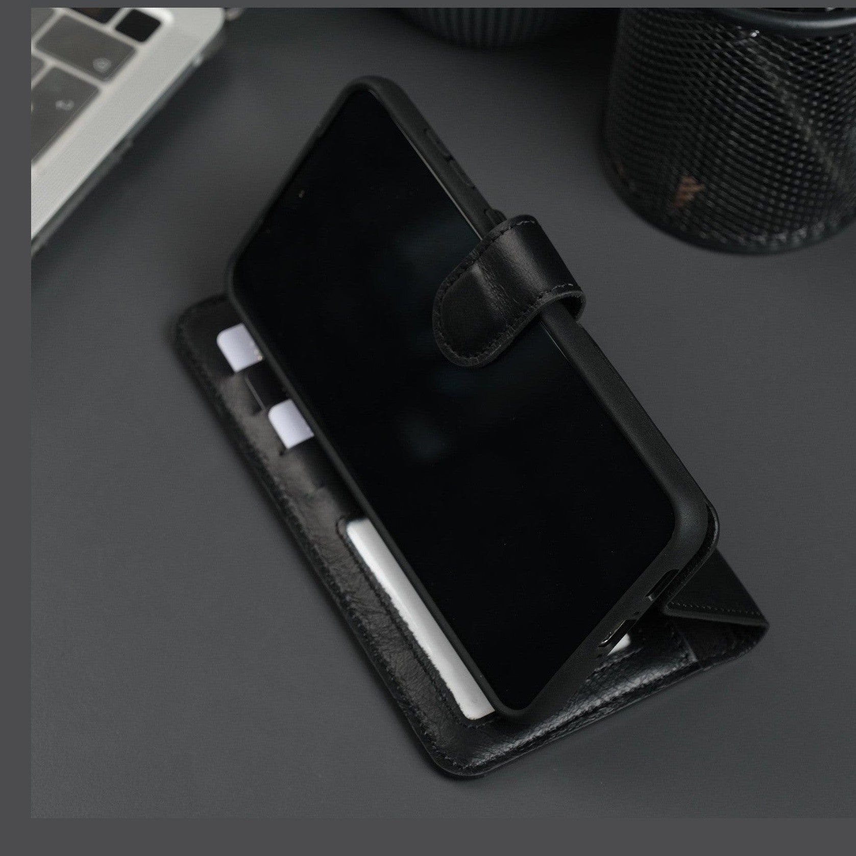 Leather Samsung Galaxy S25 Wallet Case | Buffalo