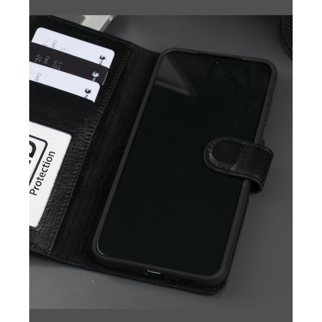 Leather Samsung Galaxy S25 Wallet Case | Buffalo