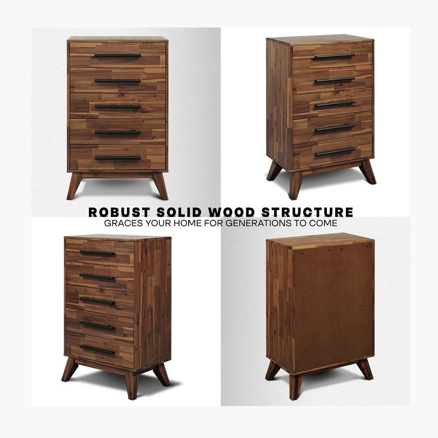 Linea Solid Wood Dresser