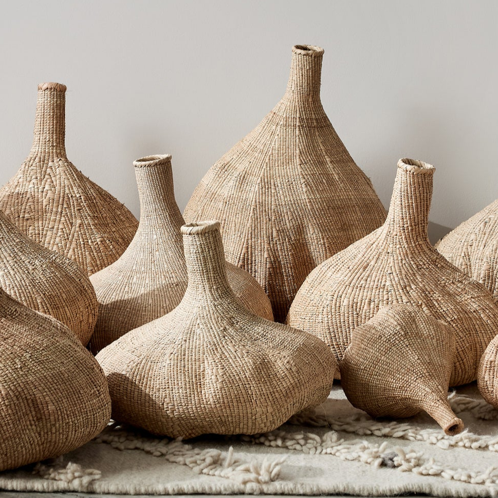 Long-Necked Ilala Garlic Gourd Basket