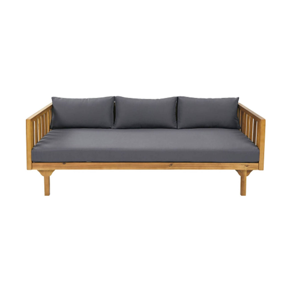 Luxe Weather-Resistant Acacia Wood Daybed 3-Seater | SAKSBY WHOLESALE