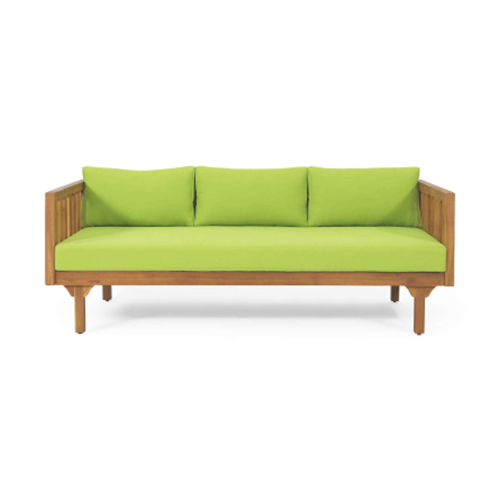 Luxe Weather-Resistant Acacia Wood Daybed 3-Seater | SAKSBY WHOLESALE