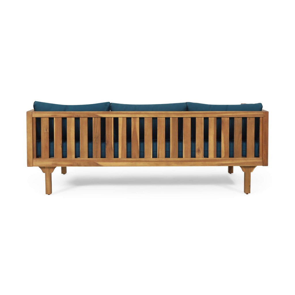 Luxe Weather-Resistant Acacia Wood Daybed 3-Seater | SAKSBY WHOLESALE