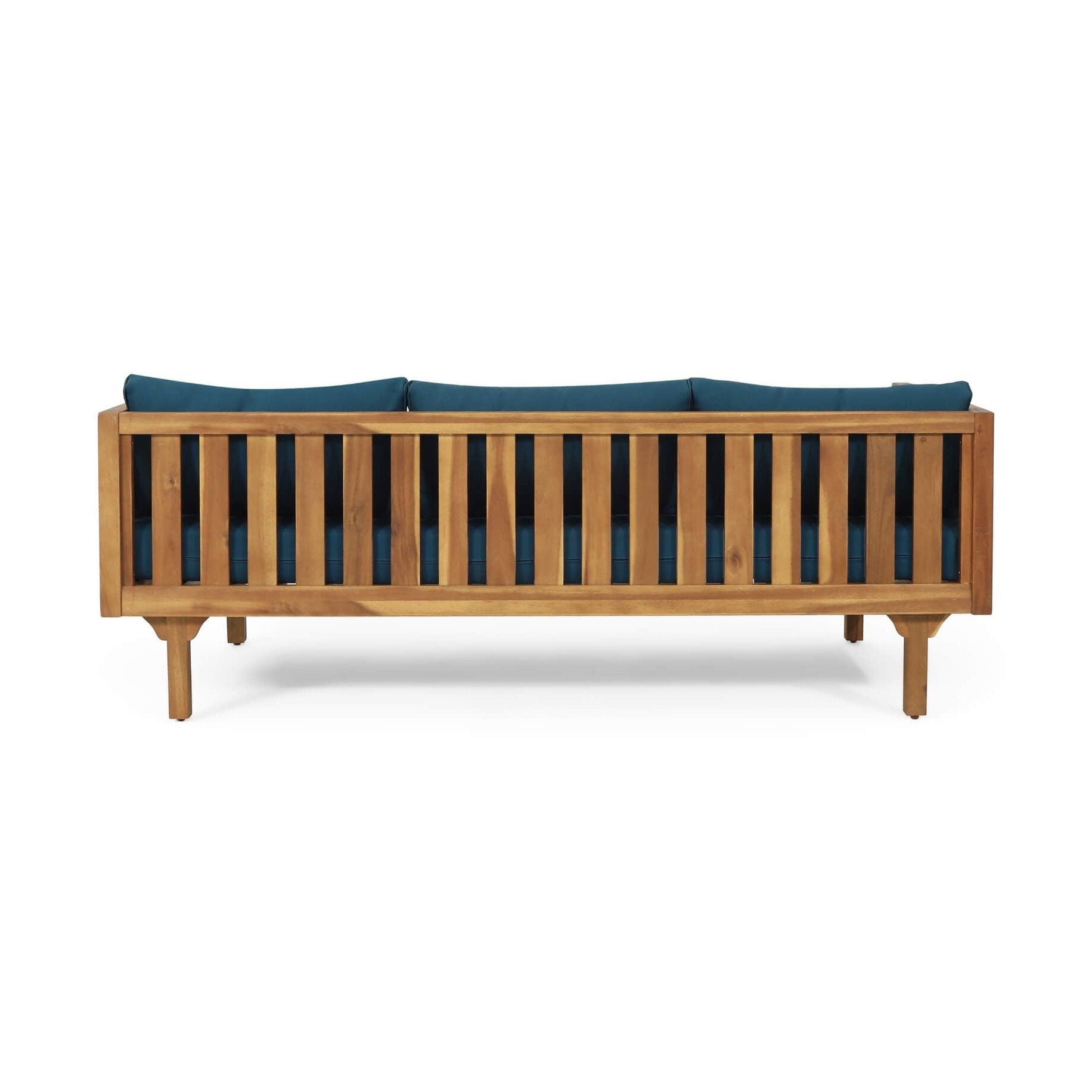 Luxe Weather-Resistant Acacia Wood Daybed 3-Seater | SAKSBY WHOLESALE