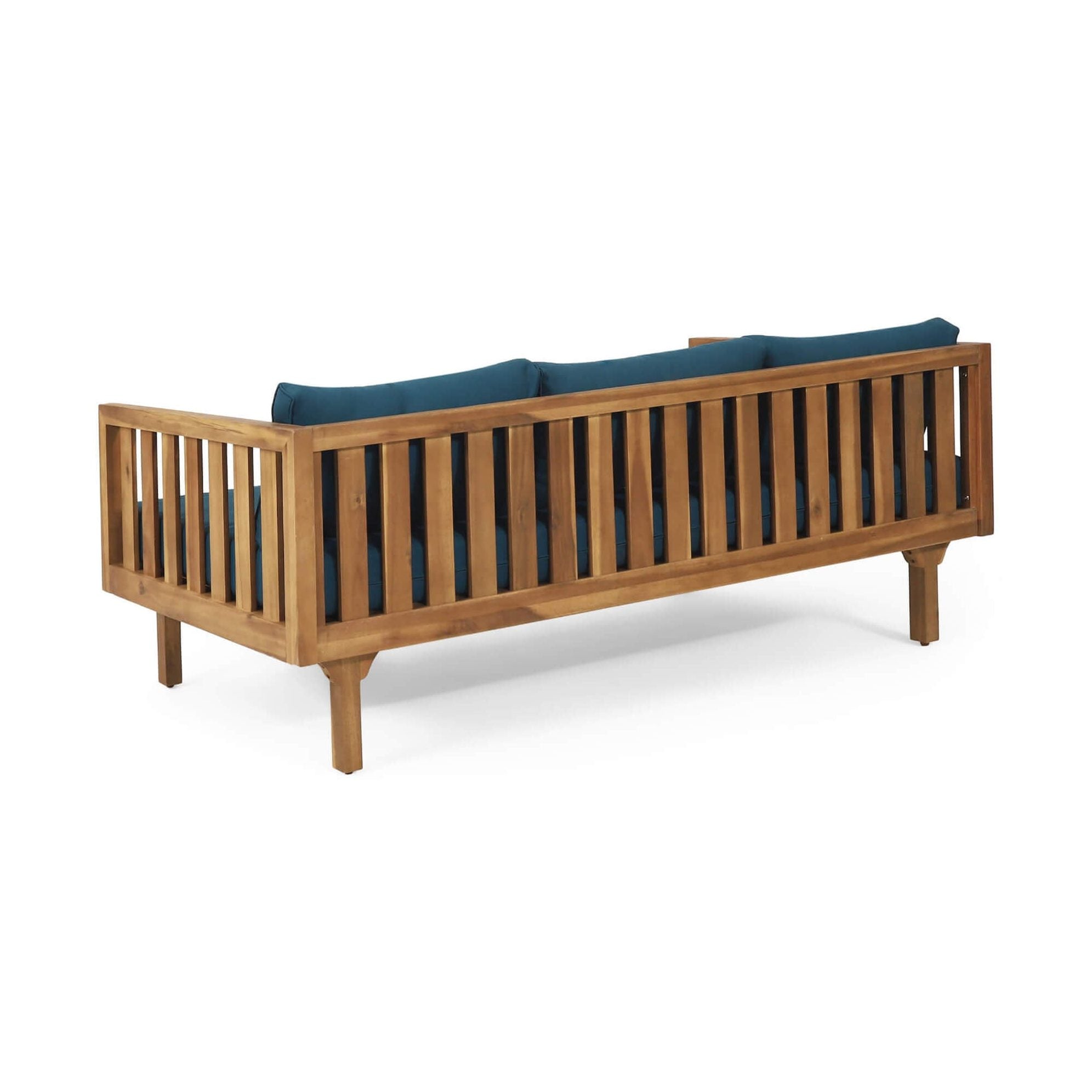 Luxe Weather-Resistant Acacia Wood Daybed 3-Seater | SAKSBY WHOLESALE