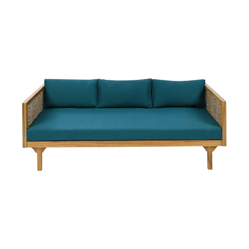 Luxe Weather-Resistant Acacia Wood Daybed 3-Seater | SAKSBY WHOLESALE