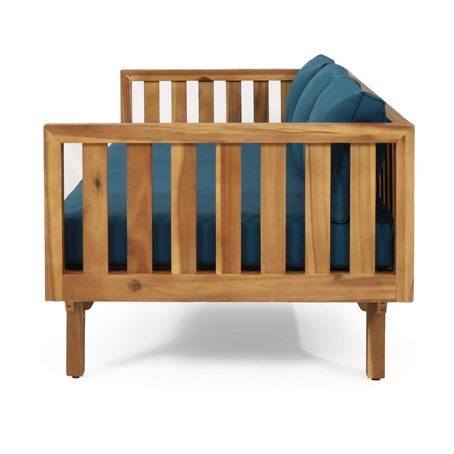 Luxe Weather-Resistant Acacia Wood Daybed 3-Seater | SAKSBY WHOLESALE