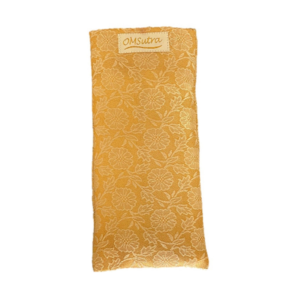Luxurious Floral Silk Eye Pillow Aromatic | DC-OMSutra