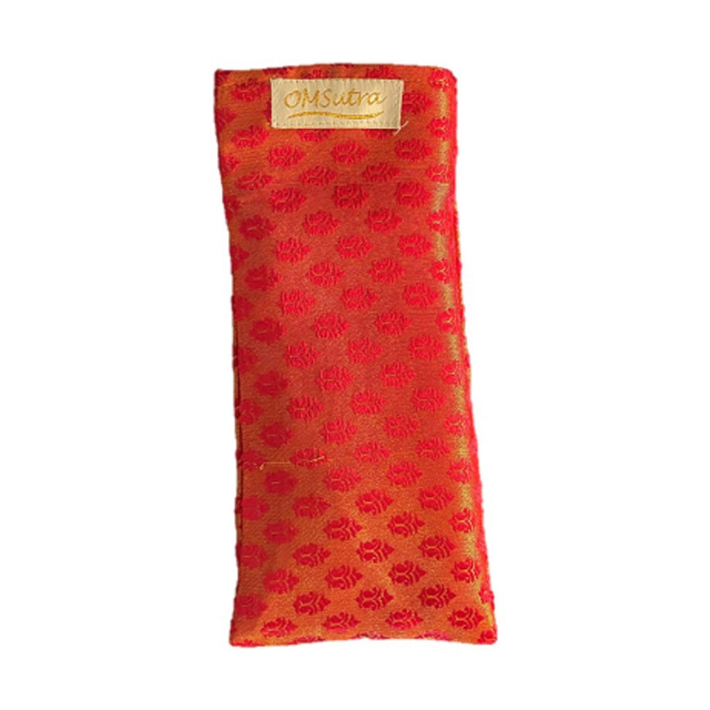 Luxurious Floral Silk Eye Pillow Aromatic | DC-OMSutra
