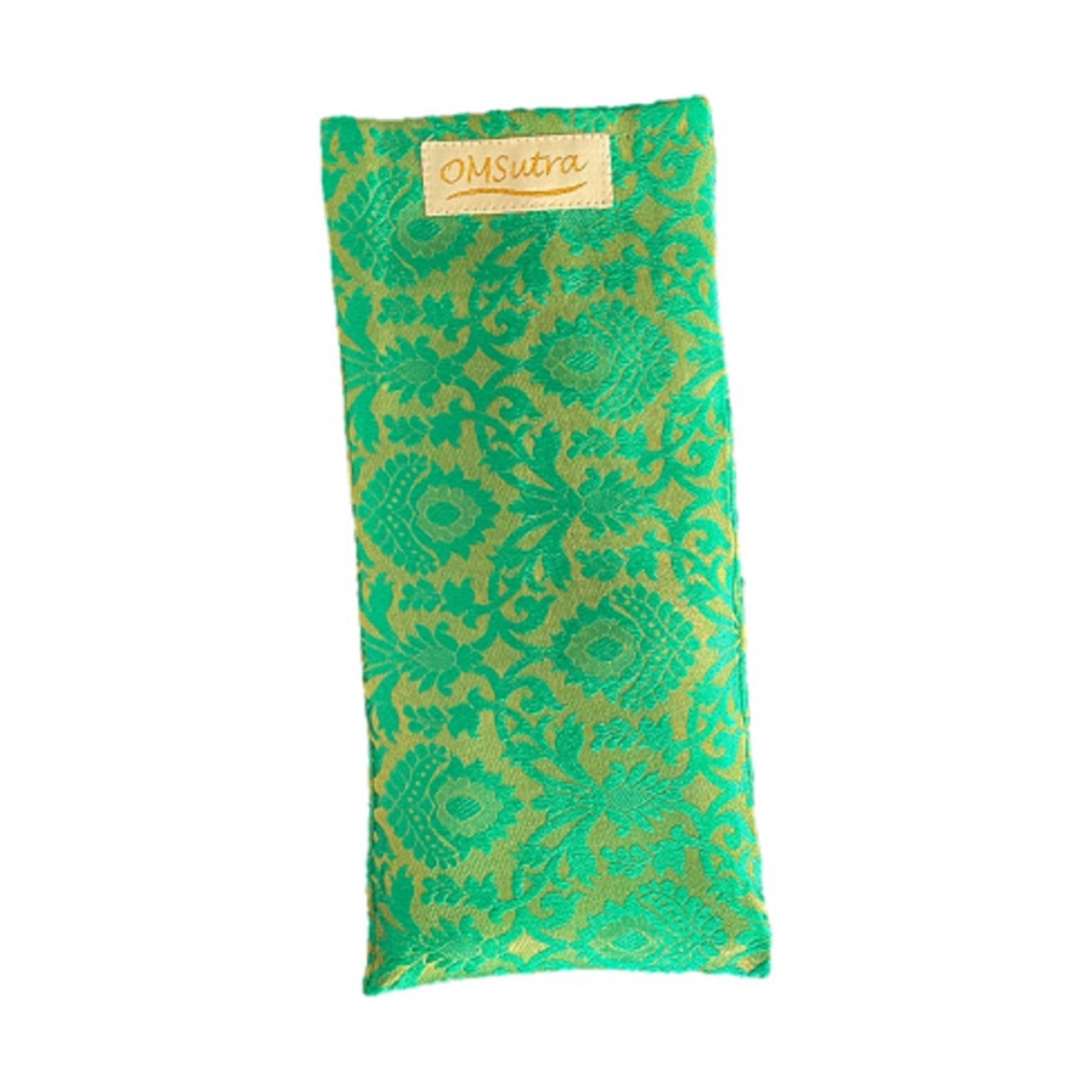 Luxurious Floral Silk Eye Pillow Aromatic | DC-OMSutra
