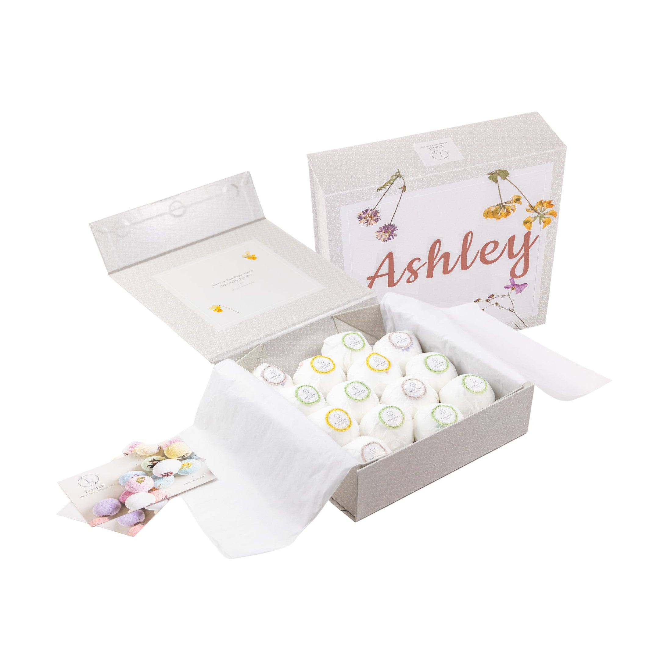 Luxurious Natural Bath Bombs Bulk Assorted | DC-Lizush