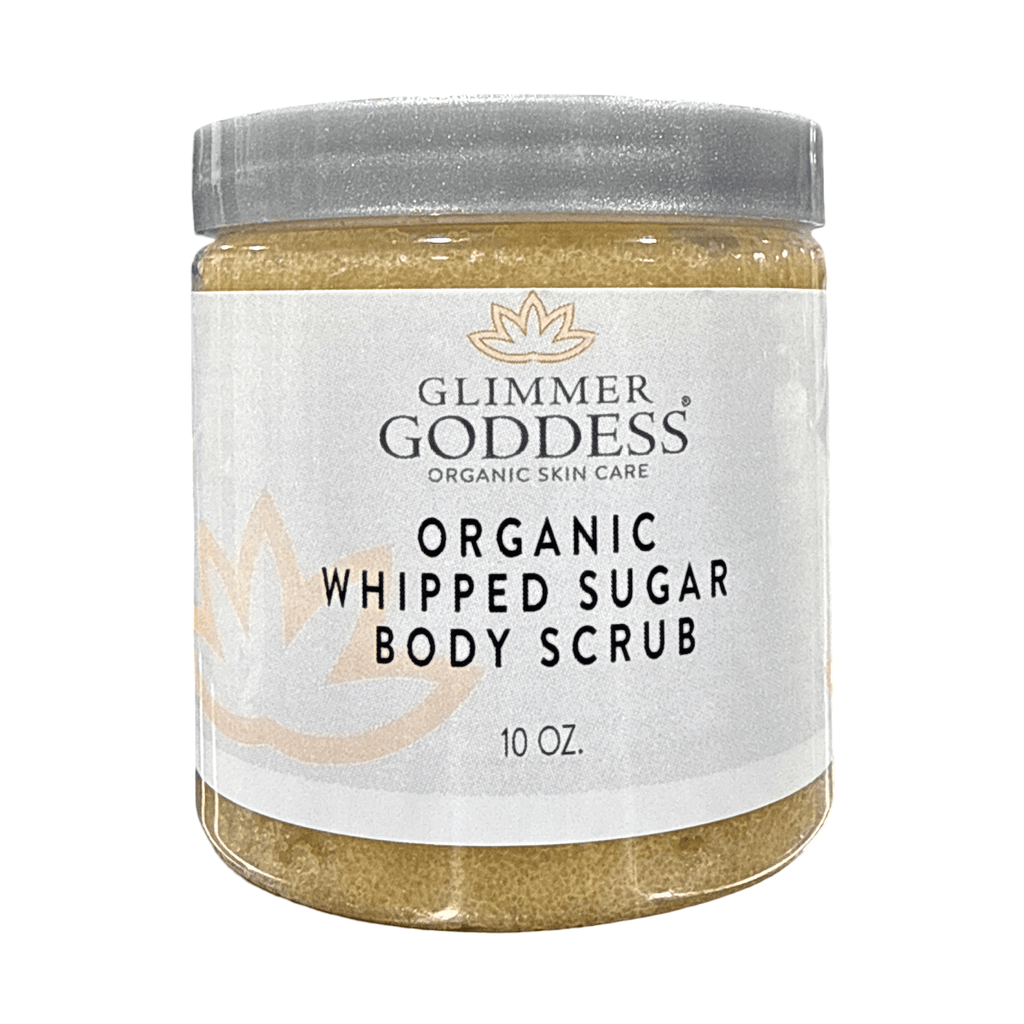 Luxurious Organic Whipped Sugar Scrub | Glimmer Goddess