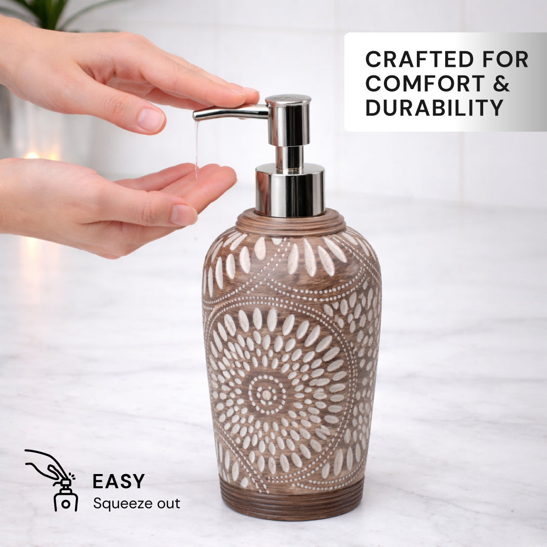 Luxurious Polyresin Bathroom Accessory Set | Decozen