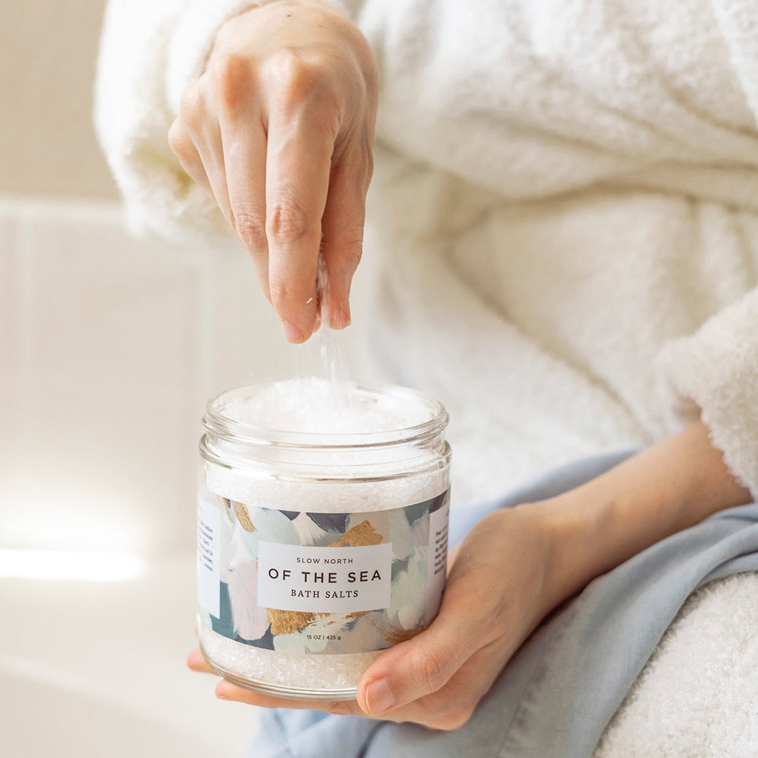 Luxurious Therapeutic Sea Salt Bath Blend | DC-Slow North