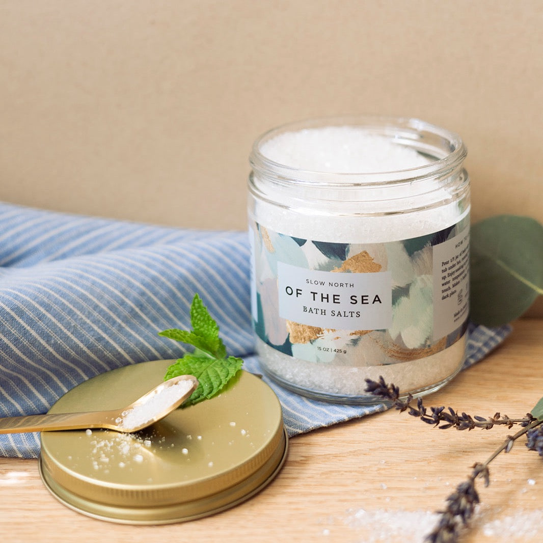 Luxurious Therapeutic Sea Salt Bath Blend | DC-Slow North