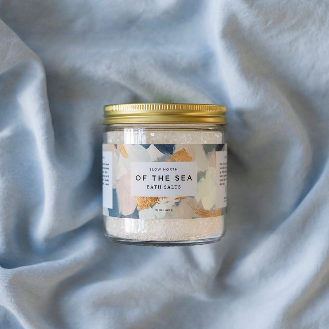 Luxurious Therapeutic Sea Salt Bath Blend | DC-Slow North