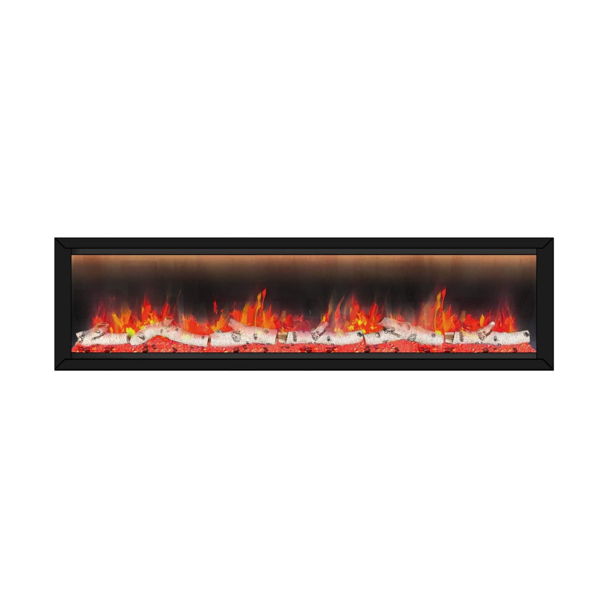 Luxurious Thermoelectric Contemporary Linear RealisticFlames Design | SAKSBY WHOLESALE
