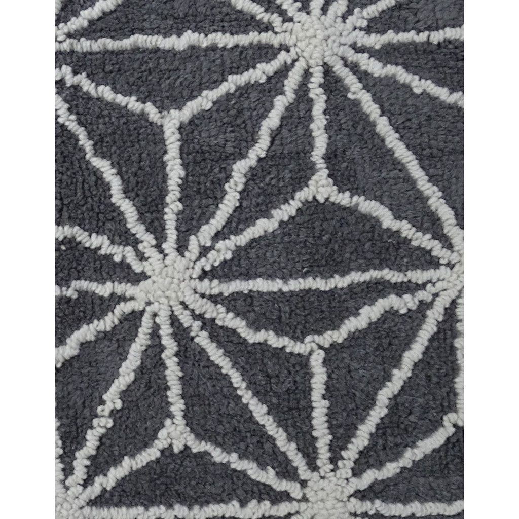 Luxuriously Absorbent Cotton Bath Rug Geometric | Vibhsa