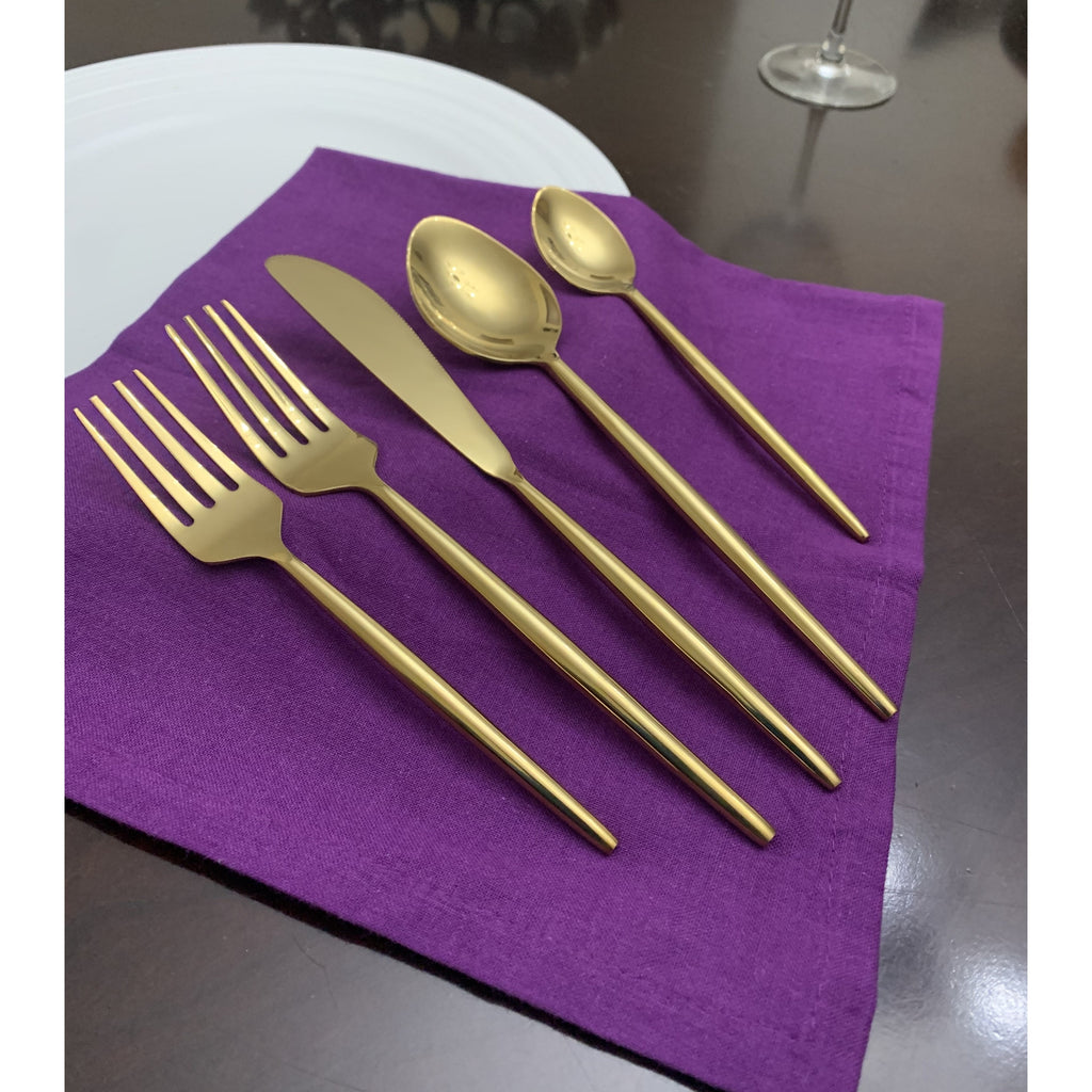 Luxuriously Polished PVD Coated Flatware Service | Vibhsa