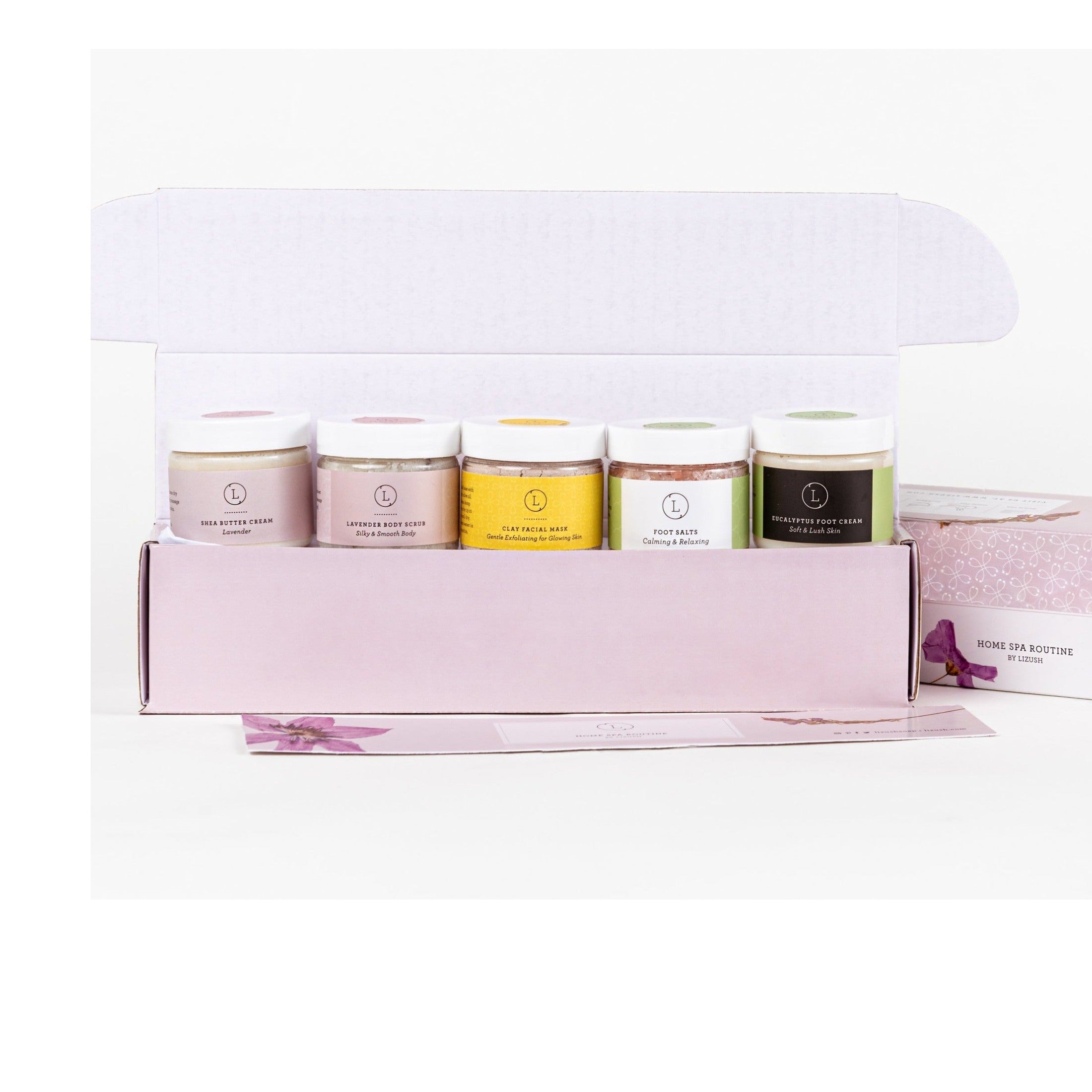 Luxury Home Spa Routine Gift Set | Natural Spa Gifts