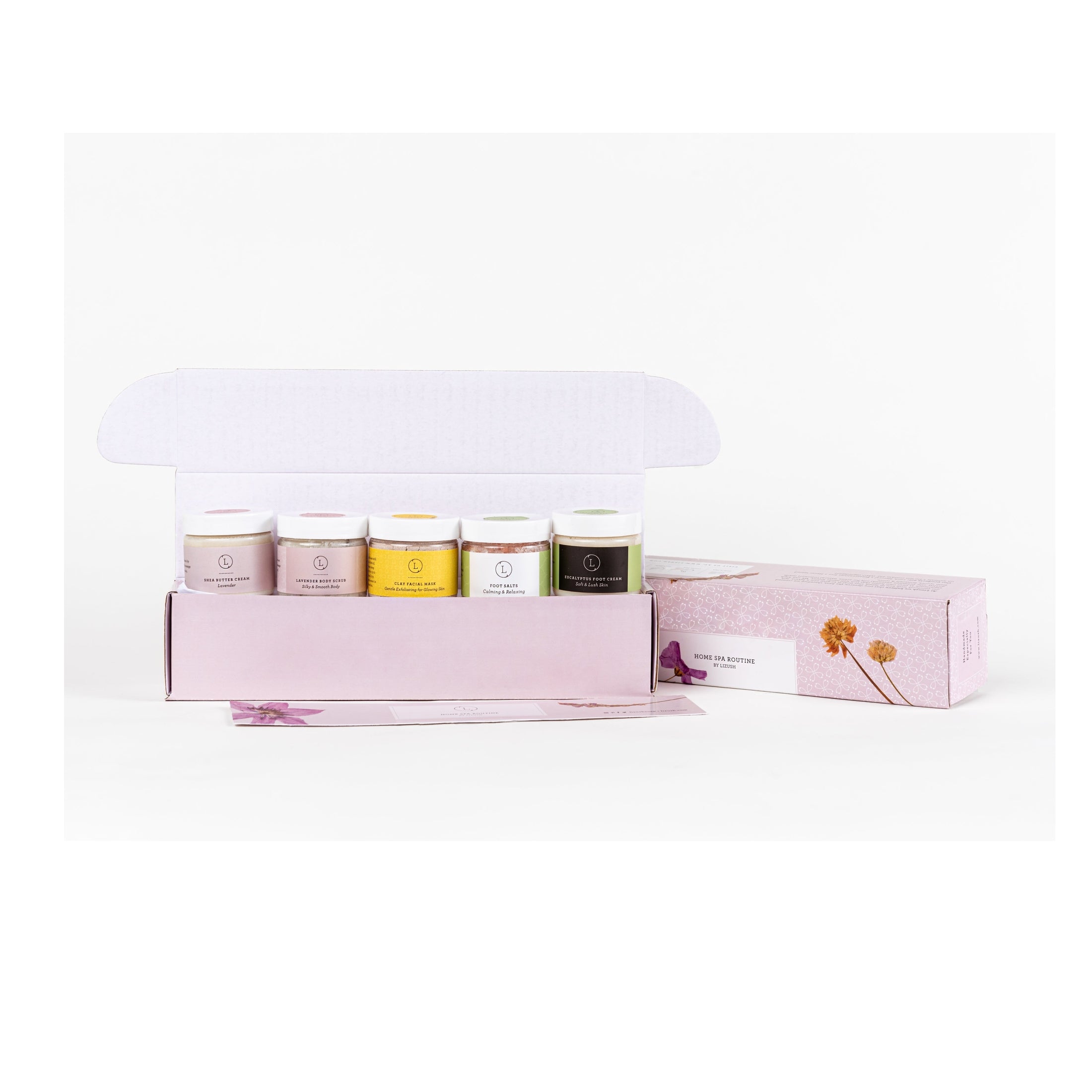 Luxury Home Spa Routine Gift Set | Natural Spa Gifts