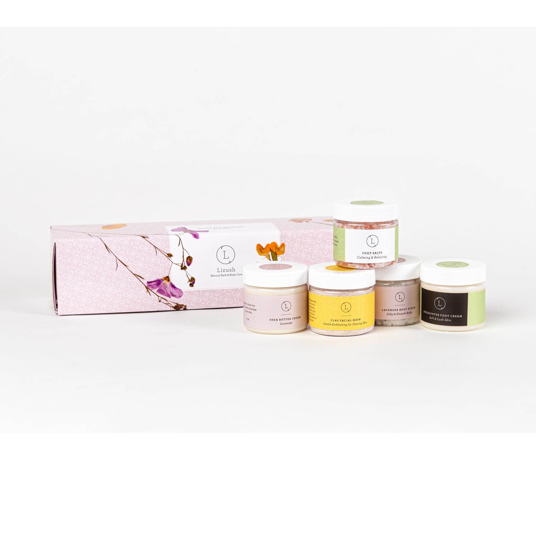 Luxury Home Spa Routine Gift Set | Natural Spa Gifts