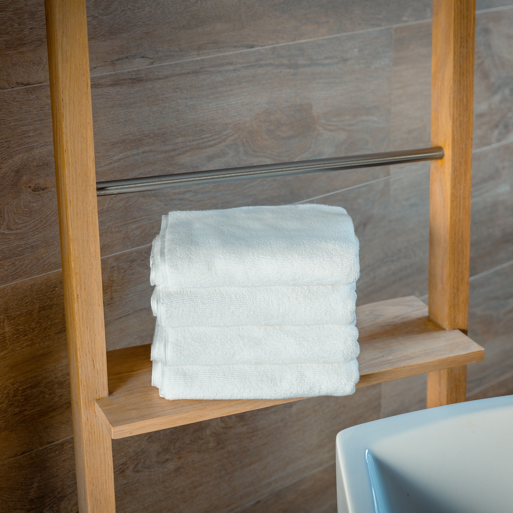 Four Pack Luxury Organic Bath Mats Turkish Cotton Highly Absorbent by ecobrands®