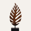Madilyn Leaf – Hand-Carved Wooden Sculpture, Artistic Home Décor, Gift for Mom