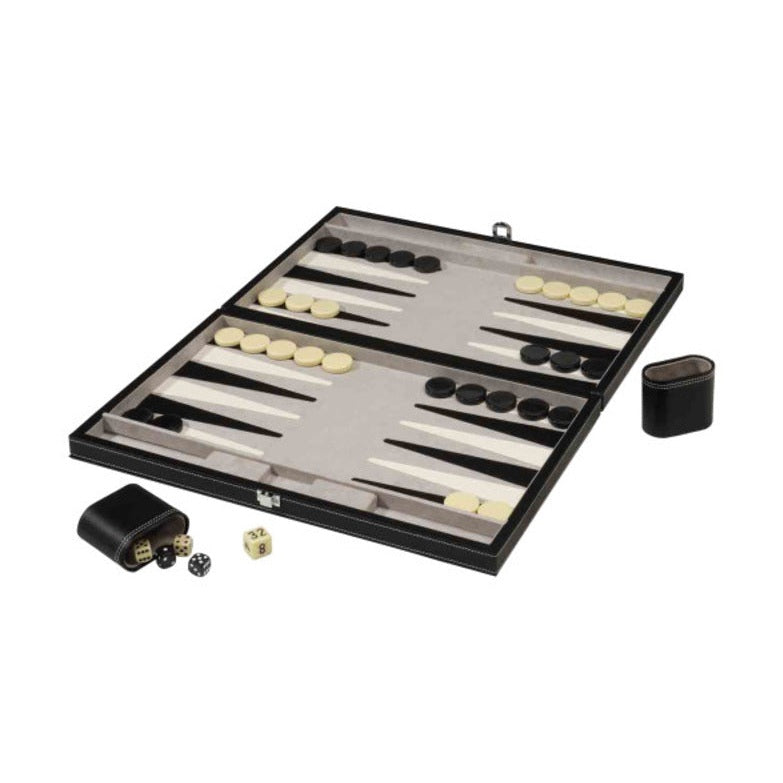 Mainstreet Classics Classic 18" Backgammon Set by C.P.Dean Company