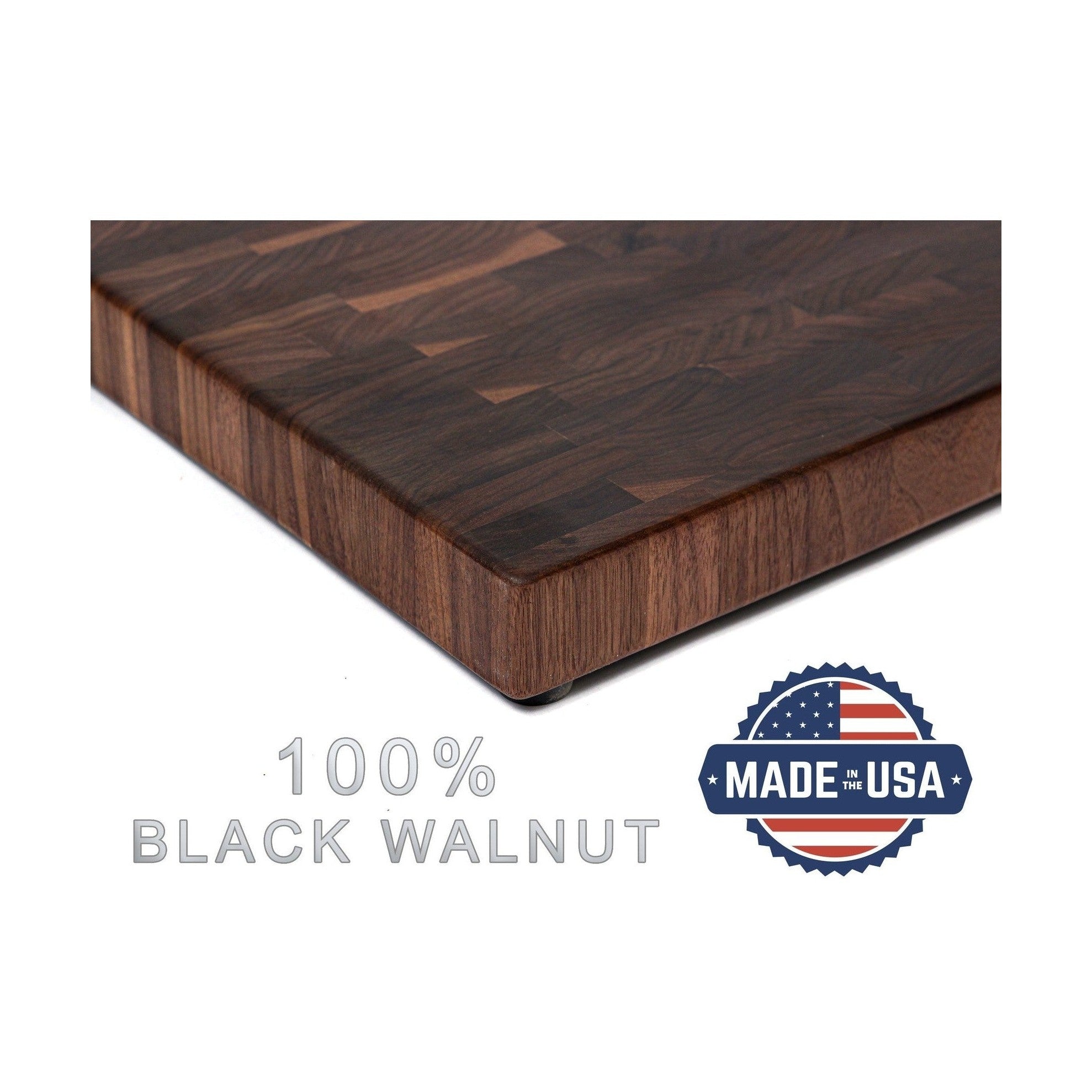 Maple Large End Grain Cutting Board, Maple Butcher Block with Rubber Feet, Wedding Gift, Anniversary Gift, Father's Day Gift, USA Made