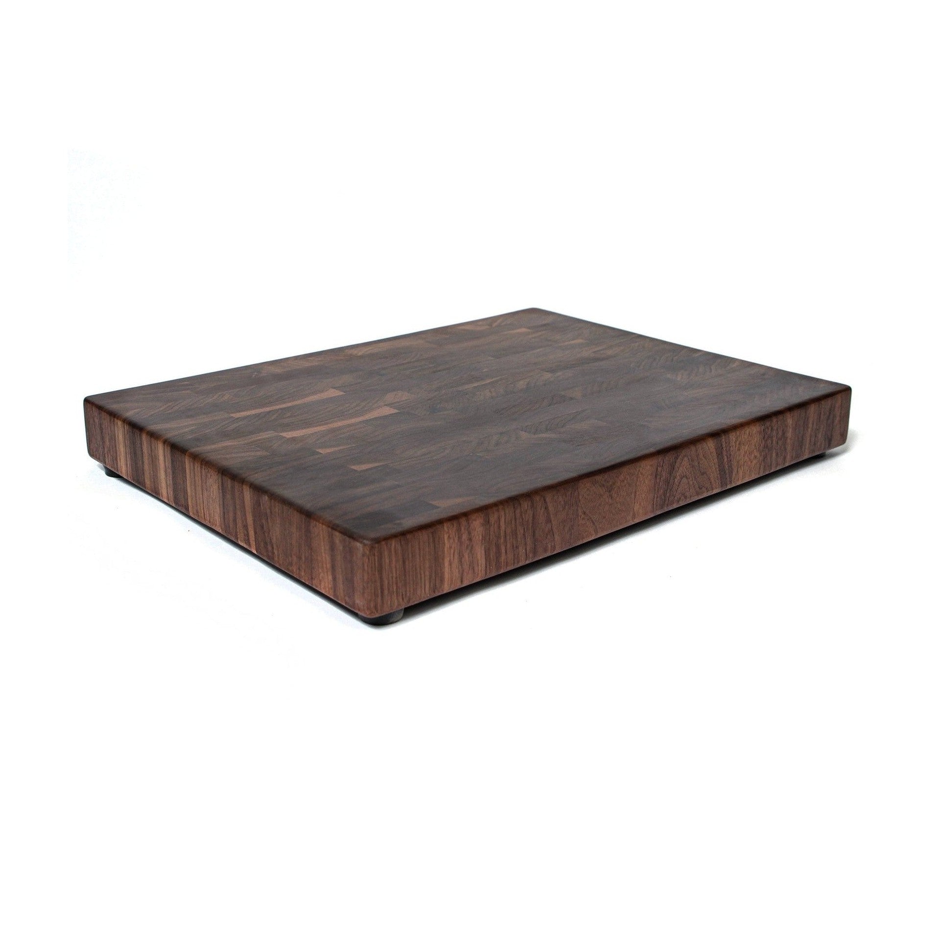 Maple Large End Grain Cutting Board, Maple Butcher Block with Rubber Feet, Wedding Gift, Anniversary Gift, Father's Day Gift, USA Made