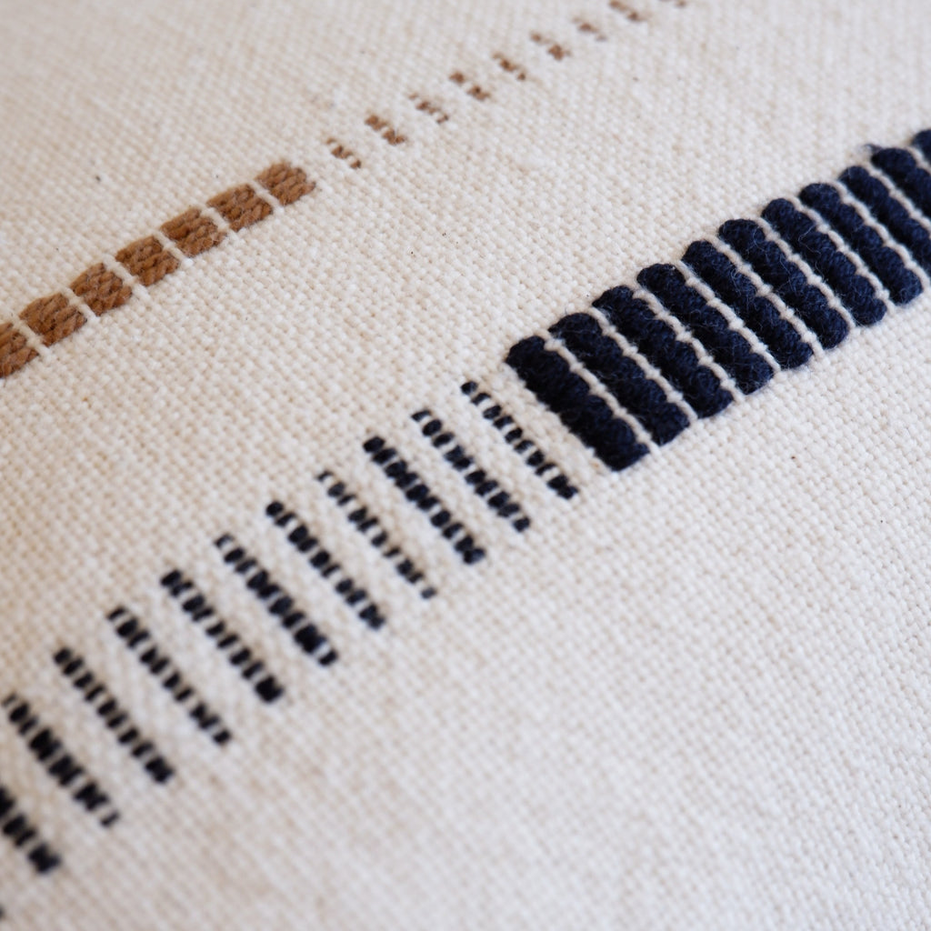 Mason Hand-Loomed Cotton Pillow