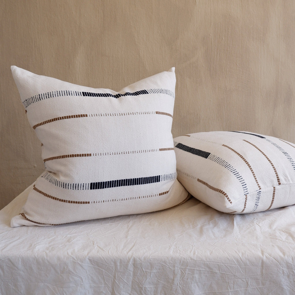 Mason Hand-Loomed Cotton Pillow
