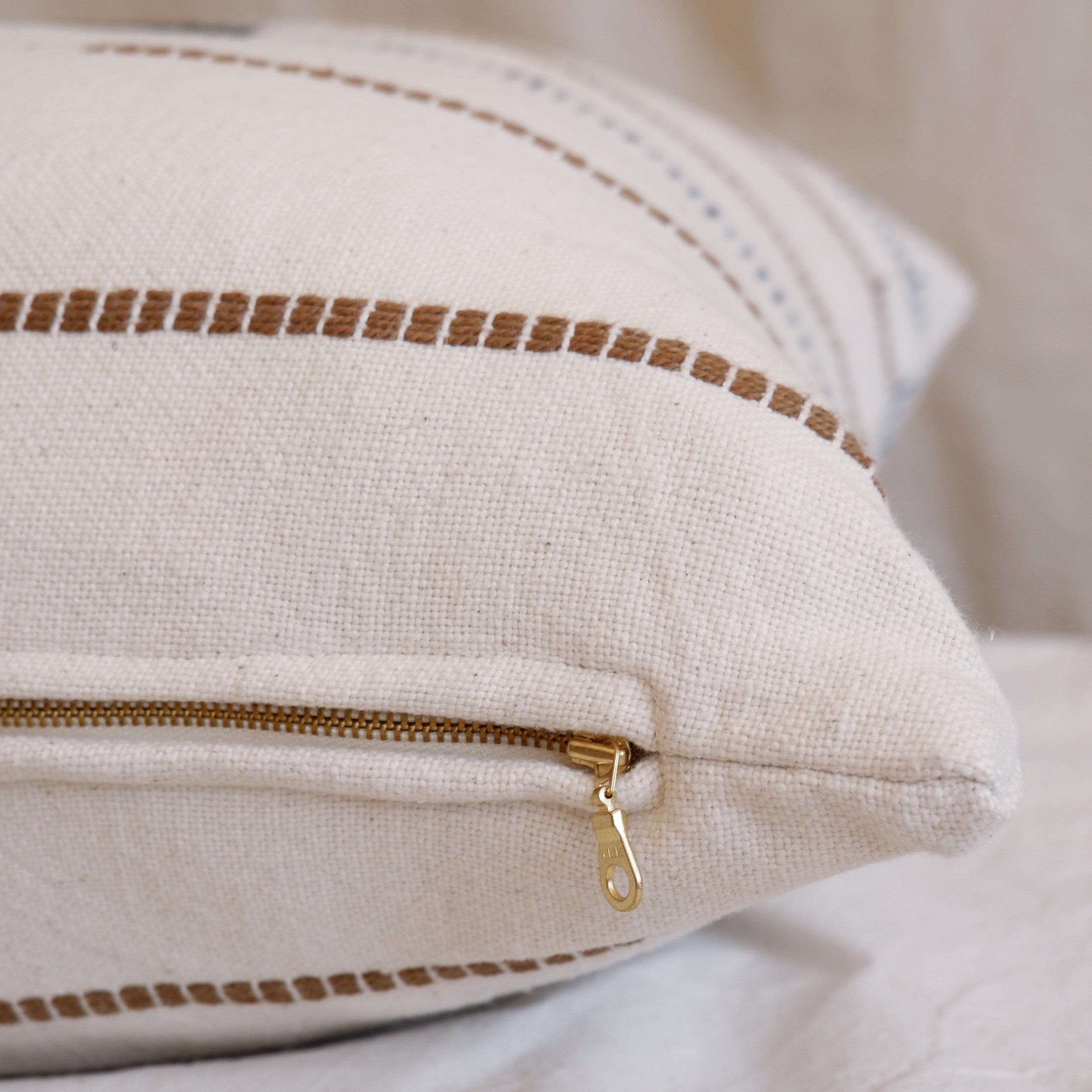 Mason Hand-Loomed Cotton Pillow