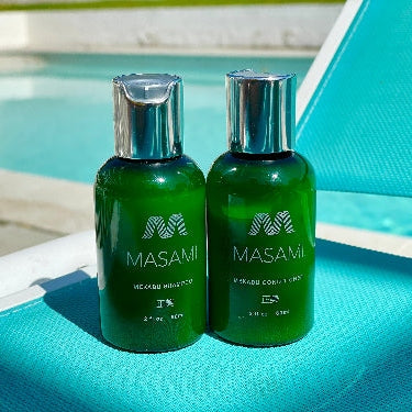 Mekabu Hydrating Shampoo and Conditioner Travel | MASAMI