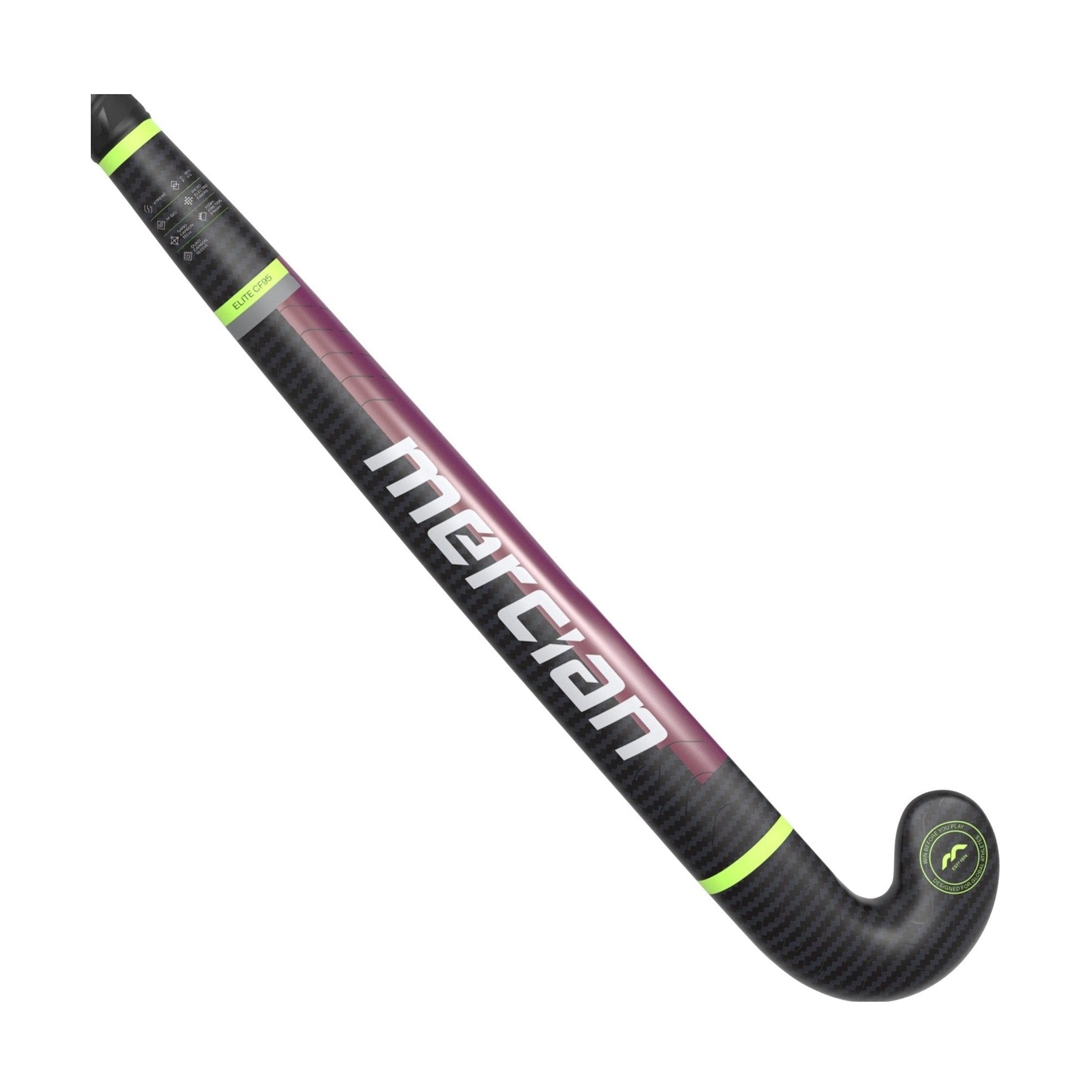 Mercian Elite CF95 Xtreme Bend Hockey Stick - Elite Composite Technology