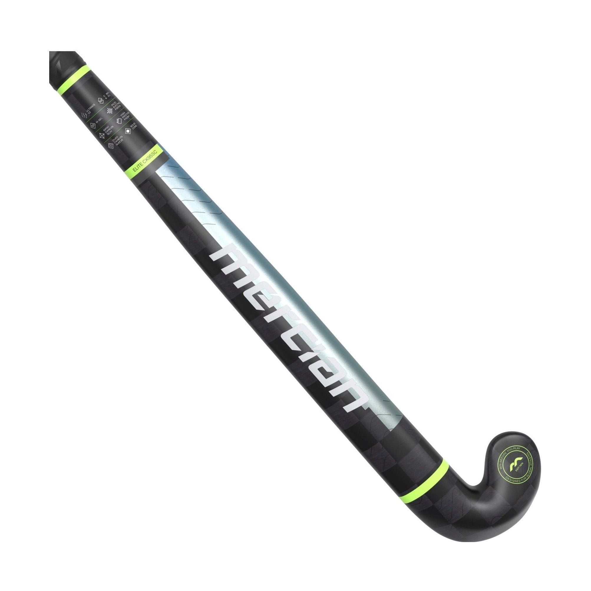 Mercian Elite CK95SC Ultimate V2 Bend Hockey Stick - Elite Composite Solid Core Technology
