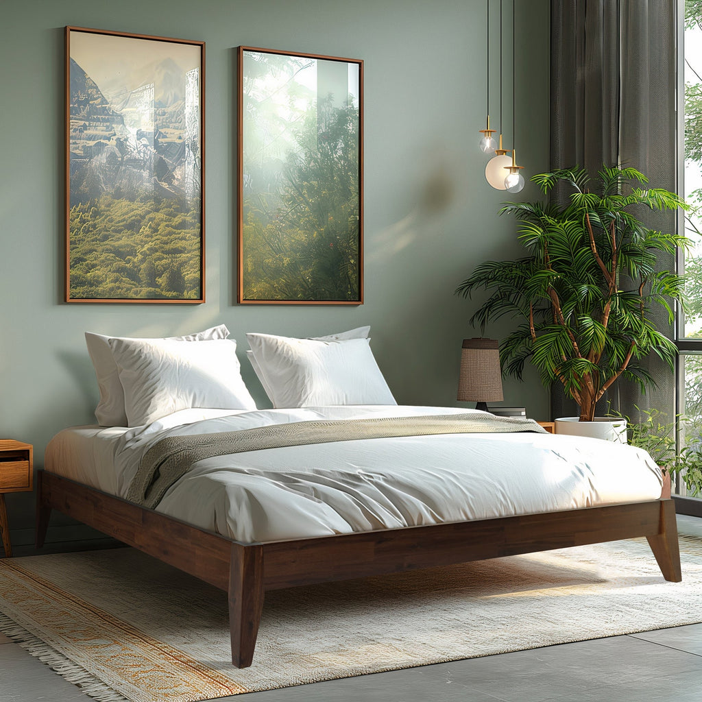 Mervyn Solid Wood Bed Frame