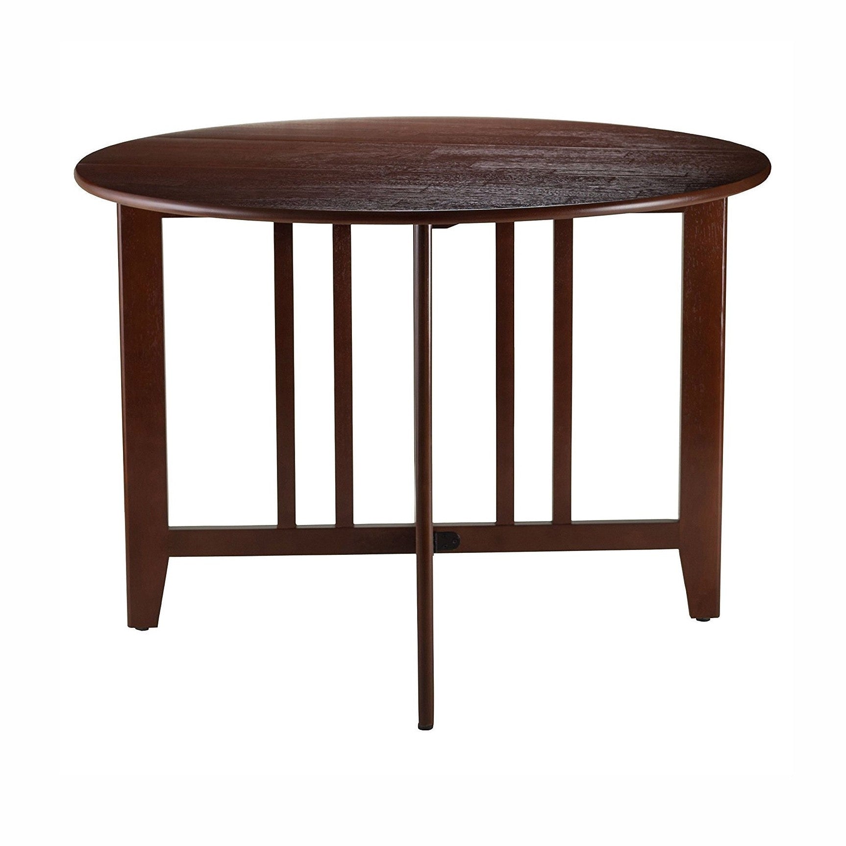 Mission Round Drop Leaf Dining Table | Space Saving by HomePacific