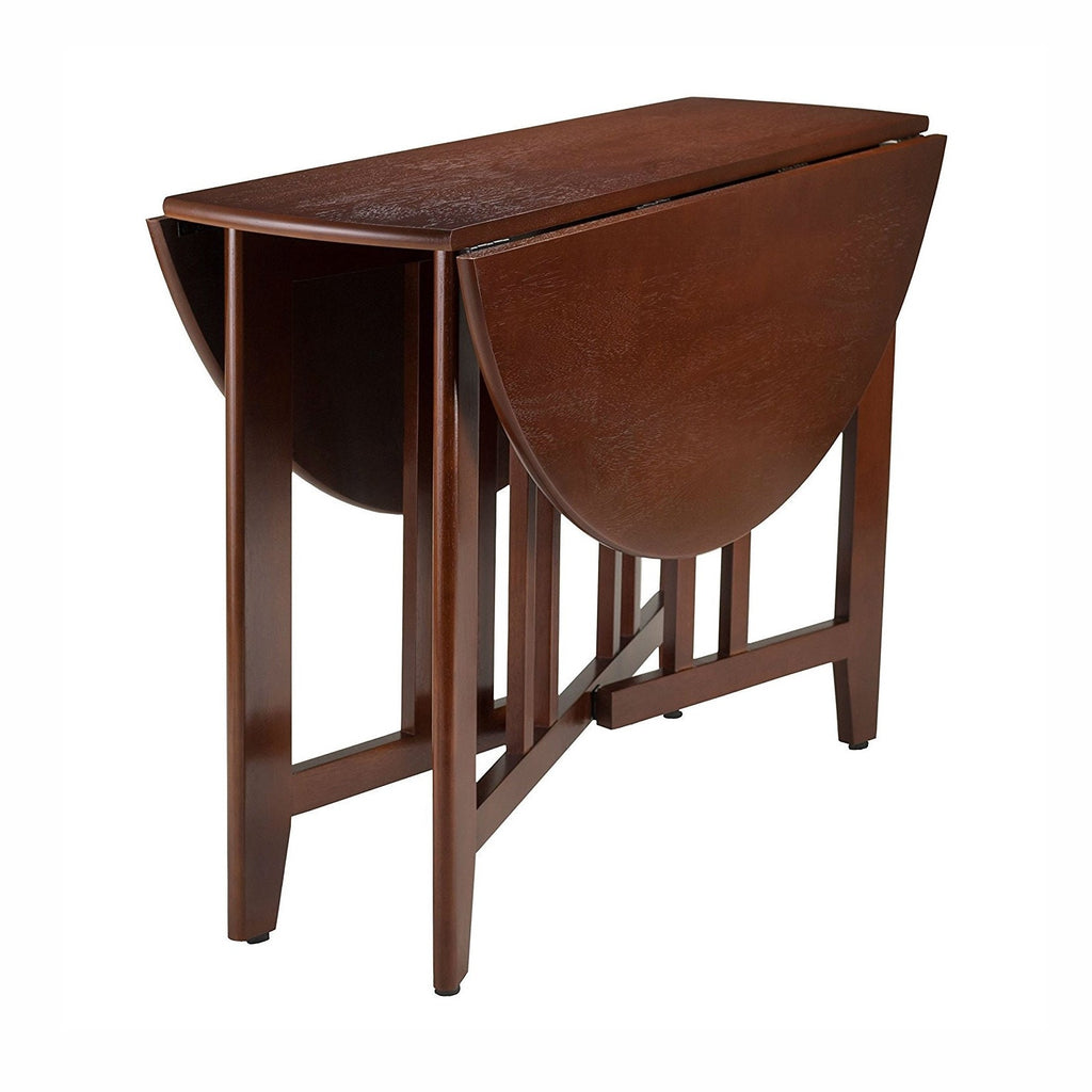Mission Round Drop Leaf Dining Table | Space Saving by HomePacific