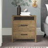 Modern Farmhouse Nightstand 2 Drawer | HomePacific Quality