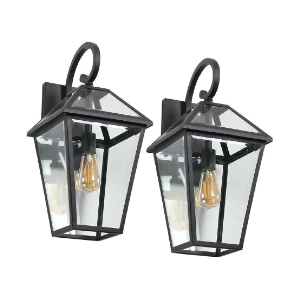 Modern Wall Lights - Outdoor Waterproof Wall Lamps 2-Pack