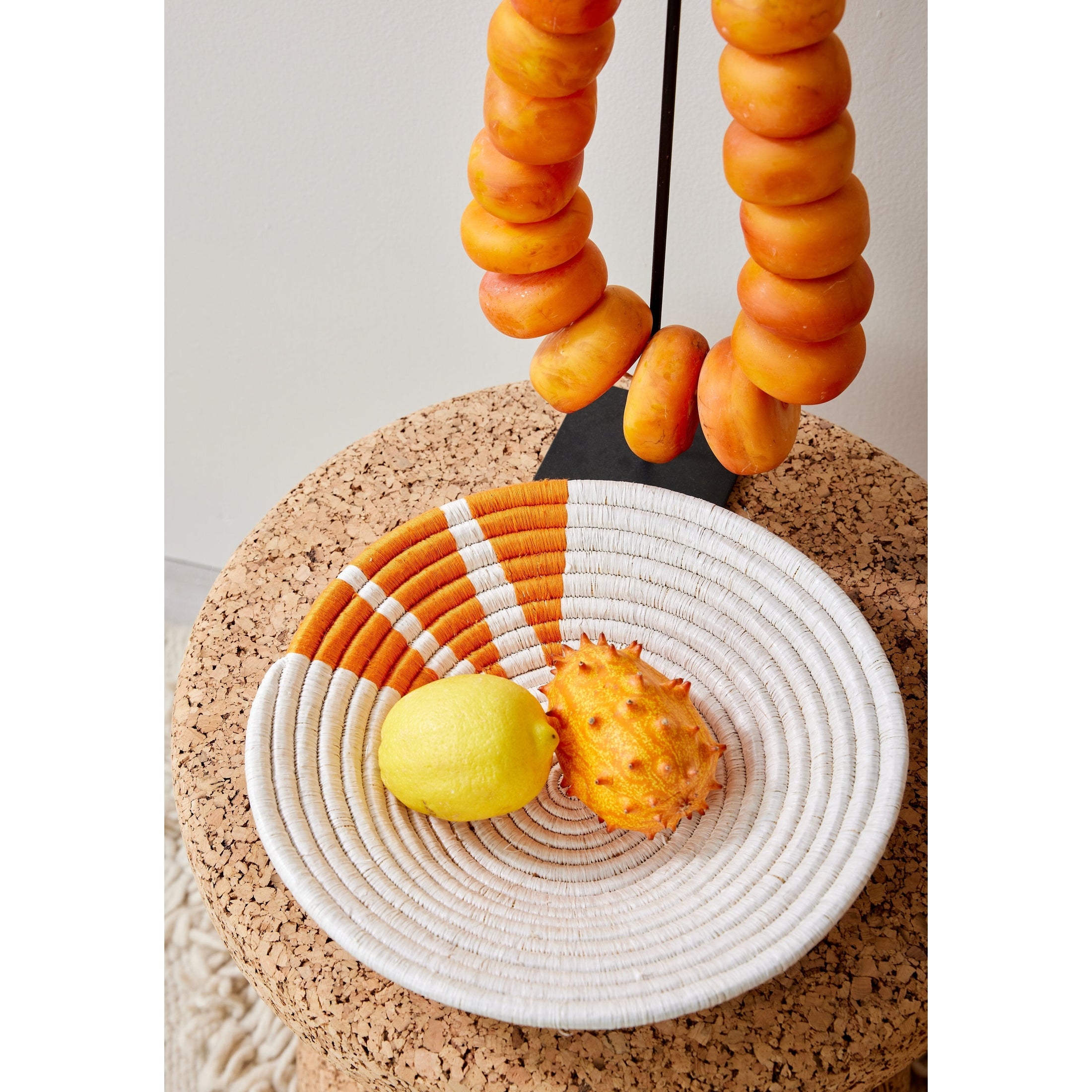 Moja Orange Wall Basket