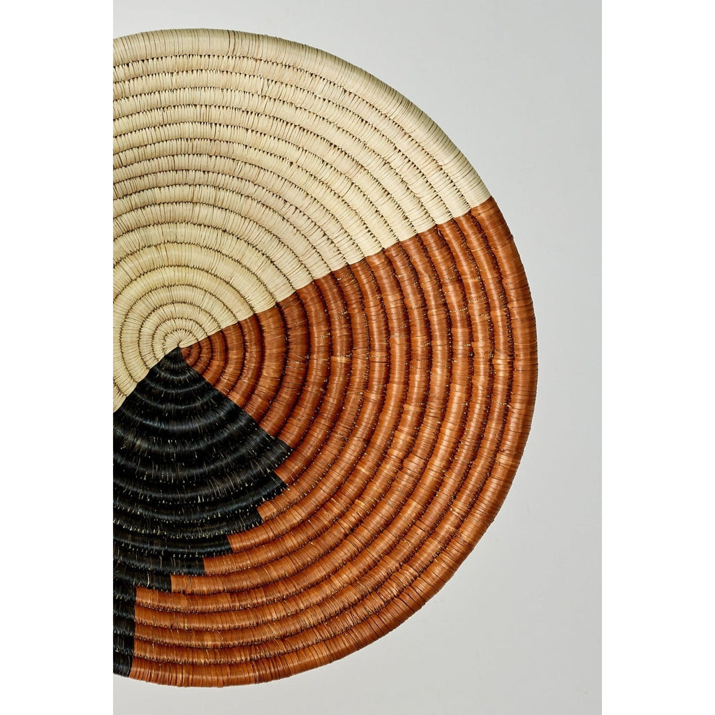 Mongu Tri-Color Hand-Woven Decorative Bowl