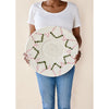 Mosaic Sunburst Wall Basket