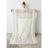 Musullah Fine Line Merino Wool and Silk Throw