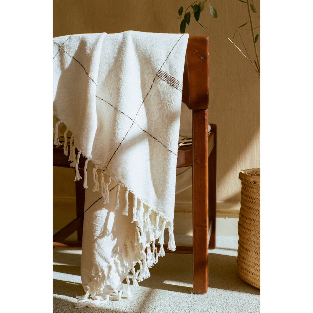 Nadi Hand-Loomed Cotton Throw
