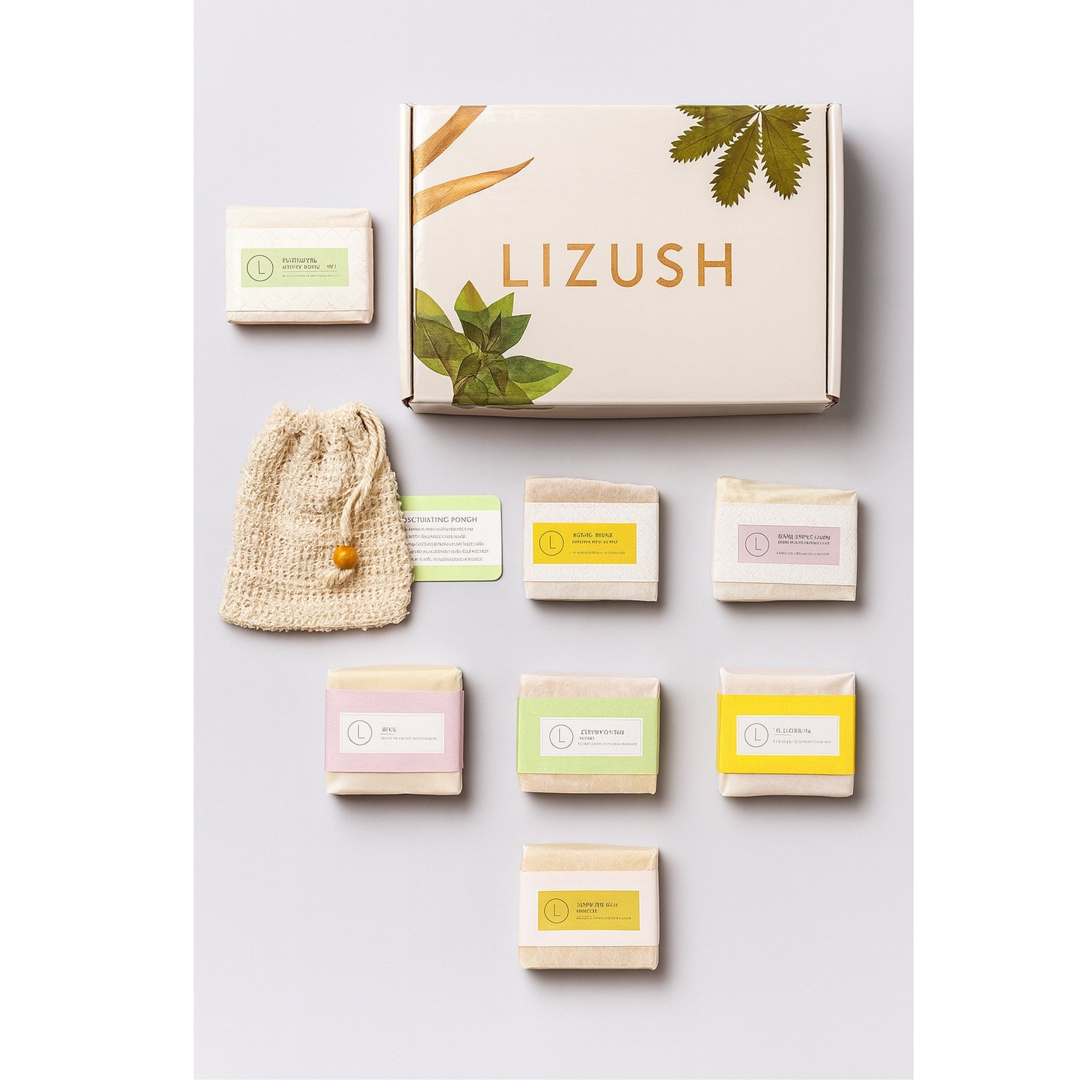 Natural Cold Process Soap Set Assortment | DC-Lizush
