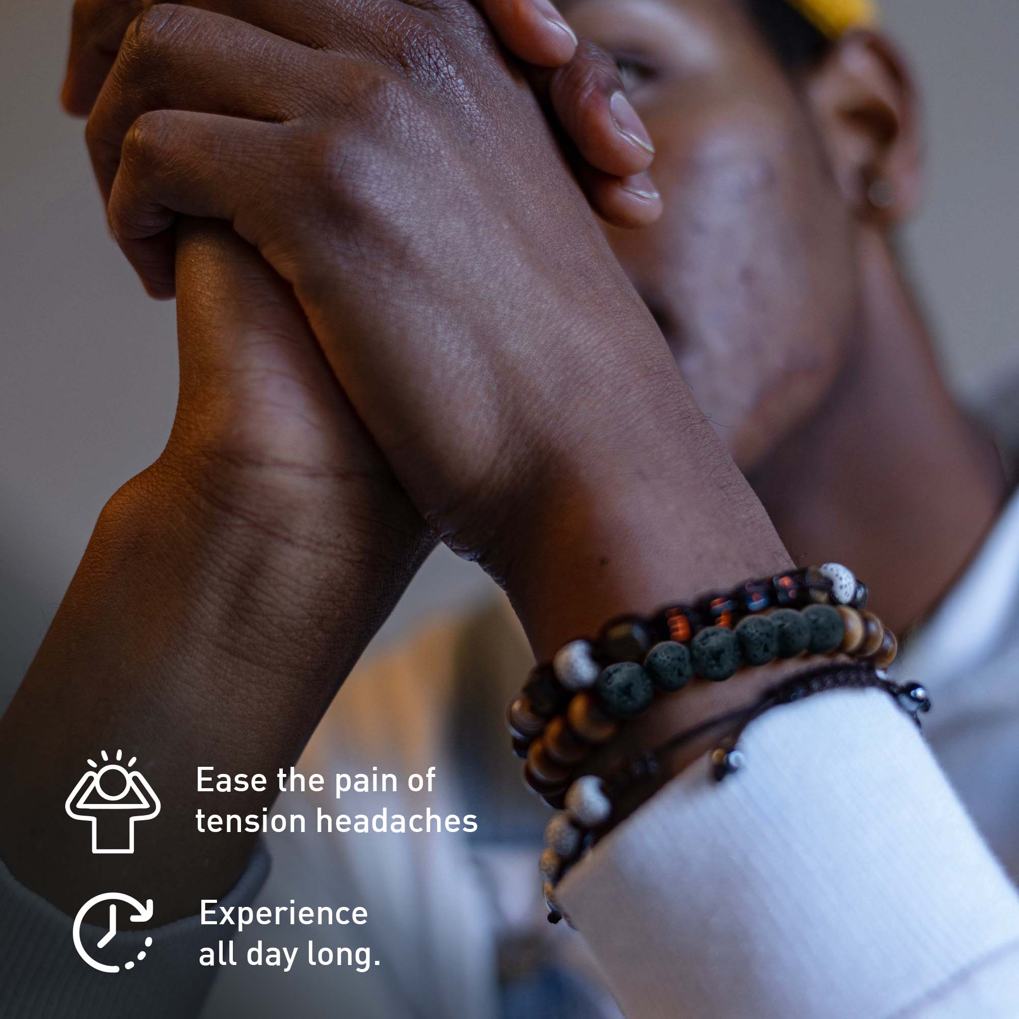 Natural Lava Stone Aromatherapy Bracelet | Pursonic